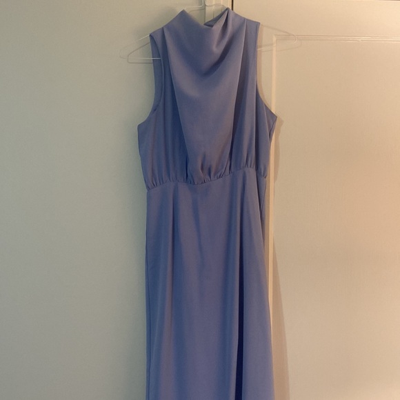 Sleeveless cowl neck midi dress - Picture 4 of 4